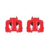 Power Stop 90-01 Jeep Cherokee Front Red Calipers w/o Brackets - Pair thumbnail 3