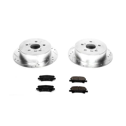 Power Stop 04-06 Lexus RX330 Rear Z23 Evolution Sport Brake Kit thumbnail 1