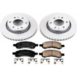 Power Stop 06-07 Buick Rainier Front Z17 Evolution Geomet Coated Brake Kit thumbnail 1