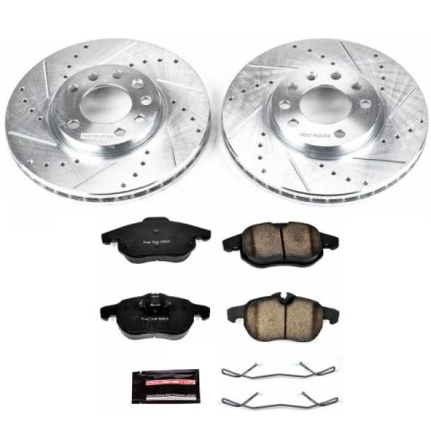 Power Stop 03-11 Saab 9-3 Front Z23 Evolution Sport Brake Kit thumbnail 1