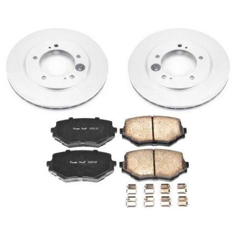 Power Stop 00-05 Suzuki Grand Vitara Front Z17 Evolution Geomet Coated Brake Kit thumbnail 1