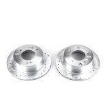 Power Stop 03-06 Kia Sorento Rear Evolution Drilled & Slotted Rotors - Pair thumbnail 1