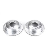 Power Stop 03-06 Kia Sorento Rear Evolution Drilled & Slotted Rotors - Pair thumbnail 2