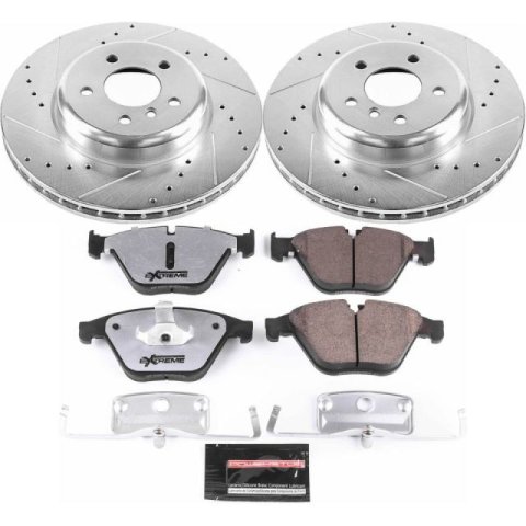Power Stop 14-16 BMW 535d Front Z26 Street Warrior Brake Kit thumbnail 1