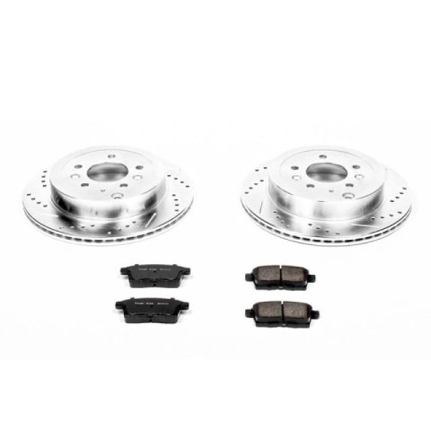Power Stop 07-12 Mazda CX-7 Rear Z23 Evolution Sport Brake Kit thumbnail 1