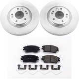 Power Stop 17-19 Hyundai Elantra Front Z17 Evolution Geomet Coated Brake Kit thumbnail 1