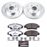 Power Stop 11-15 Honda CR-Z Front Z26 Street Warrior Brake Kit thumbnail 1