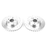Power Stop 04-06 Mercedes-Benz E500 Front Evolution Drilled & Slotted Rotors - Pair thumbnail 2