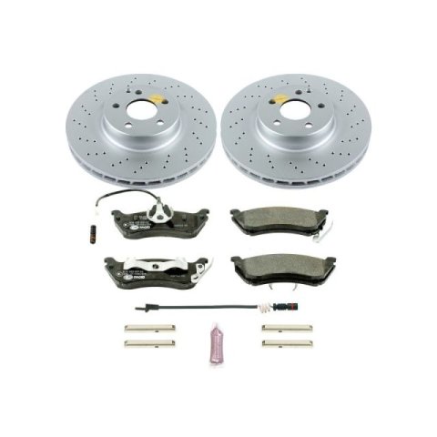 Power Stop 07-09 Mercedes-Benz E350 Front Euro-Stop Brake Kit thumbnail 1