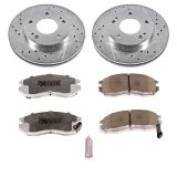 Power Stop 95-05 Chrysler Sebring Front Z26 Street Warrior Brake Kit thumbnail 1