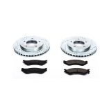 Power Stop 97-02 Ford Expedition Front Z23 Evolution Sport Brake Kit thumbnail 1