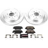 Power Stop 16-18 Cadillac ATS Rear Z23 Evolution Sport Brake Kit thumbnail 1