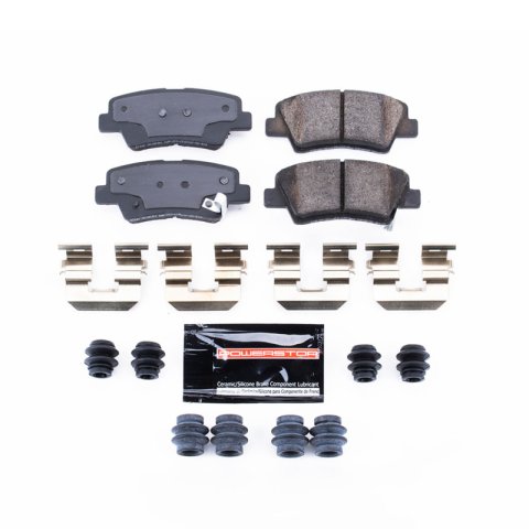 Power Stop 09-11 Hyundai Azera Rear Z23 Evolution Sport Brake Pads w/Hardware thumbnail 1