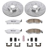 Power Stop 11-14 Nissan Murano Front Z26 Street Warrior Brake Kit thumbnail 1