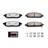 Power Stop 06-10 Jeep Commander Front Z36 Truck & Tow Brake Pads w/Hardware thumbnail 1