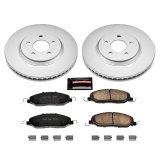 Power Stop 05-10 Ford Mustang Front Z17 Evolution Geomet Coated Brake Kit thumbnail 1