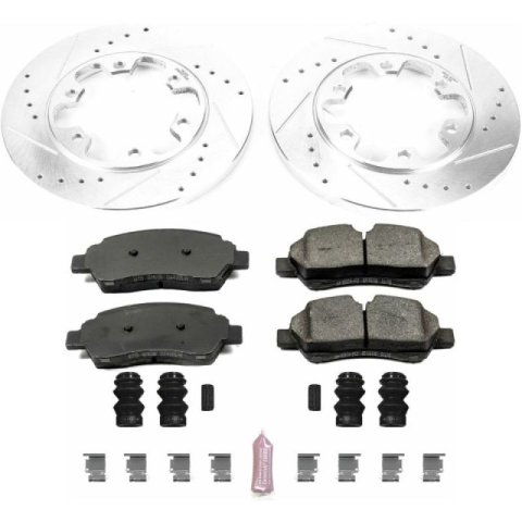 Power Stop 15-18 Ford Transit-350 HD Rear Z23 Evolution Sport Brake Kit thumbnail 3