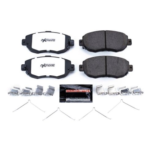 Power Stop 93-05 Lexus GS300 Front Z26 Extreme Street Brake Pads w/Hardware thumbnail 2