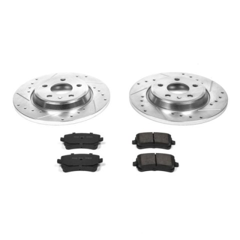 Power Stop 09-16 Audi A4 Rear Z23 Evolution Sport Brake Kit thumbnail 1
