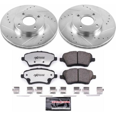 Power Stop 14-19 Ford Fiesta Front Z26 Street Warrior Brake Kit thumbnail 2