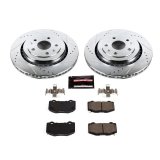 Power Stop 16-18 Cadillac ATS Rear Z23 Evolution Sport Brake Kit thumbnail 1