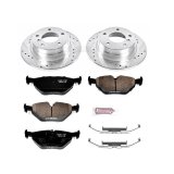 Power Stop 92-98 BMW 318i Rear Z23 Evolution Sport Brake Kit thumbnail 1