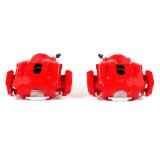 Power Stop 95-99 BMW M3 Front Red Calipers w/Brackets - Pair thumbnail 1