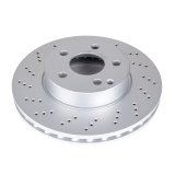 Power Stop 2015 Mercedes-Benz C250 Front Evolution High Carbon Geomet Coated Rotor thumbnail 1