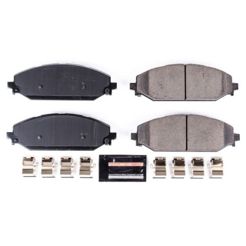Power Stop 2019 Ram 1500 Front Z23 Evolution Sport Brake Pads w/Hardware thumbnail 2