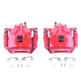 Power Stop 98-02 Chevrolet Prizm Front Red Calipers w/Brackets - Pair thumbnail 1