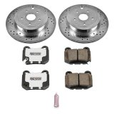 Power Stop 08-14 Subaru Impreza Rear Z26 Street Warrior Brake Kit thumbnail 1
