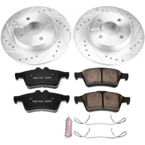 Power Stop 2018 Ford EcoSport Rear Z23 Evolution Sport Brake Kit thumbnail 1
