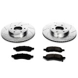 Power Stop 06-09 Chevrolet Trailblazer Front Z23 Evolution Sport Brake Kit thumbnail 1