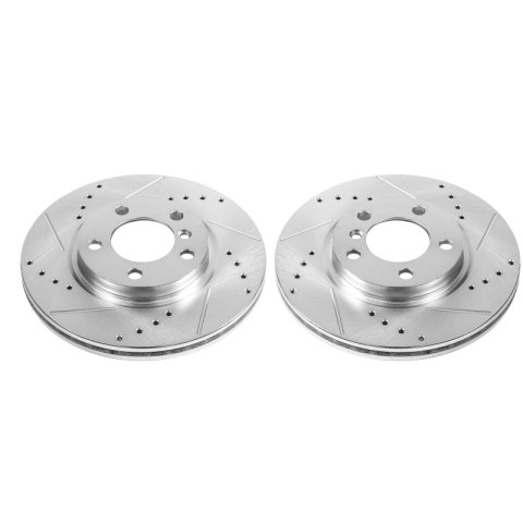 Power Stop 11-16 Mini Cooper Countryman Front Evolution Drilled & Slotted Rotors - Pair thumbnail 1