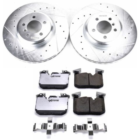 Power Stop 12-15 BMW 335i Front Z26 Street Warrior Brake Kit thumbnail 1