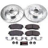 Power Stop 05-19 Chrysler 300 Front Z23 Evolution Sport Brake Kit thumbnail 1
