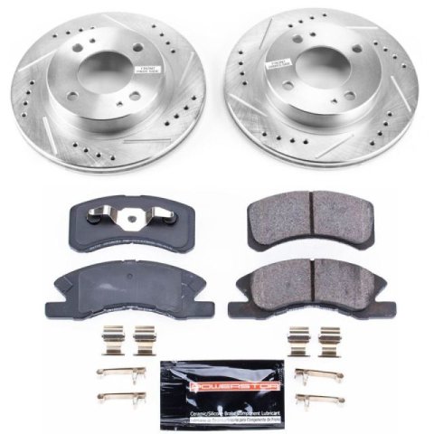 Power Stop 14-15 Mitsubishi Mirage Front Z23 Evolution Sport Brake Kit thumbnail 1