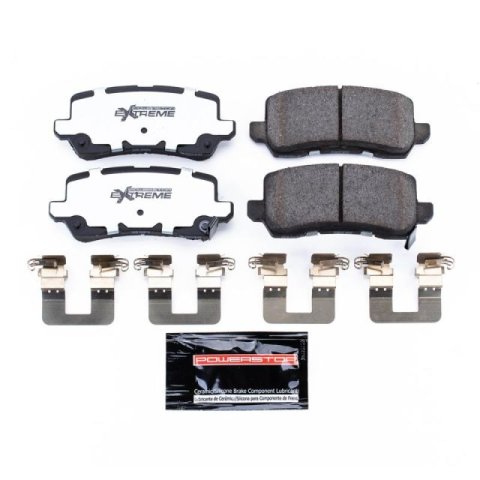 Power Stop 17-19 Acura MDX Rear Z26 Extreme Street Brake Pads w/Hardware thumbnail 2