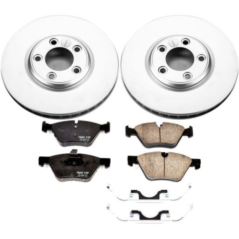 Power Stop 2005 Jaguar S-Type Front Z17 Evolution Geomet Coated Brake Kit thumbnail 1