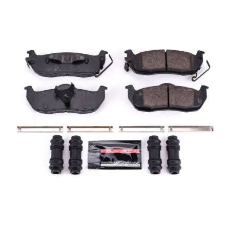 Power Stop 04-10 Infiniti QX56 Rear Z23 Evolution Sport Brake Pads w/Hardware thumbnail 2