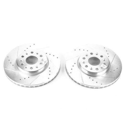Power Stop 18-19 Buick Enclave Front Evolution Drilled & Slotted Rotors - Pair thumbnail 1