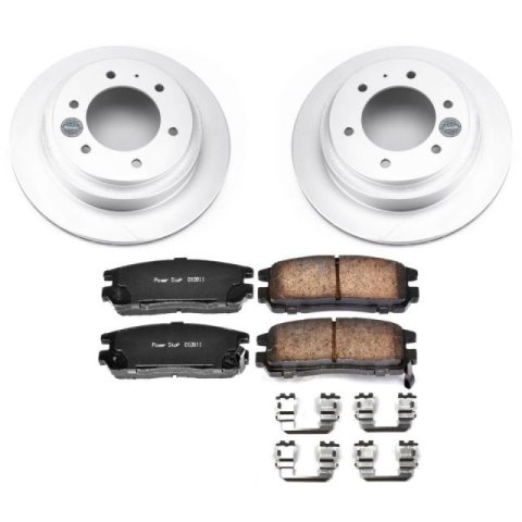 Power Stop 96-99 Acura SLX Rear Z17 Evolution Geomet Coated Brake Kit thumbnail 1