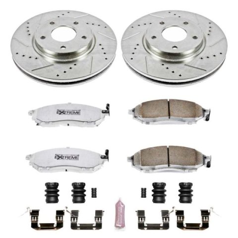 Power Stop 03-04 Infiniti M45 Front Z26 Street Warrior Brake Kit thumbnail 1