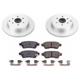 Power Stop 05-12 Nissan Pathfinder Rear Z17 Evolution Geomet Coated Brake Kit thumbnail 1