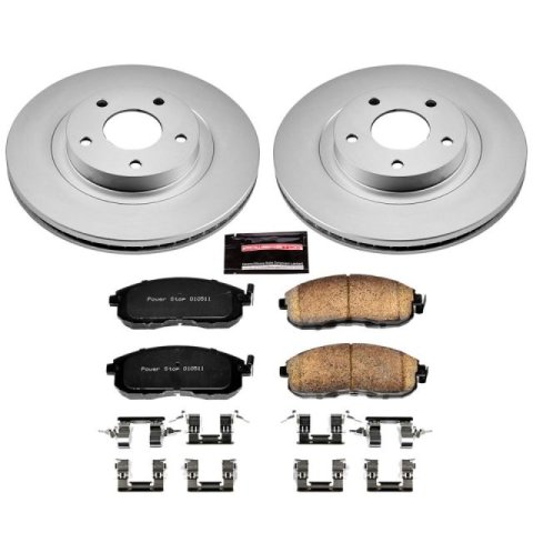 Power Stop 02-04 Infiniti I35 Front Z17 Evolution Geomet Coated Brake Kit thumbnail 1