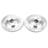 Power Stop 02-04 Infiniti I35 Front Evolution Drilled & Slotted Rotors - Pair thumbnail 1