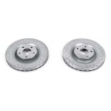 Power Stop 06-13 Chevrolet Corvette Front Evolution Drilled & Slotted Rotors - Pair thumbnail 2