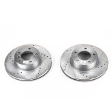 Power Stop 08-13 BMW 128i Front Evolution Drilled & Slotted Rotors - Pair thumbnail 1