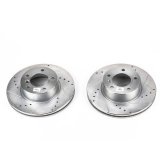 Power Stop 08-13 BMW 128i Front Evolution Drilled & Slotted Rotors - Pair thumbnail 2