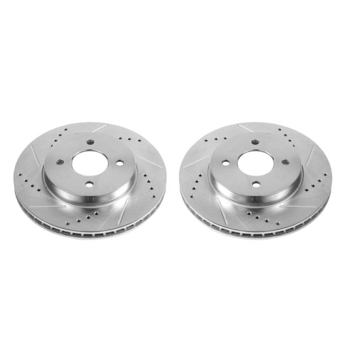 Power Stop 12-19 Nissan Versa Front Evolution Drilled & Slotted Rotors - Pair thumbnail 7